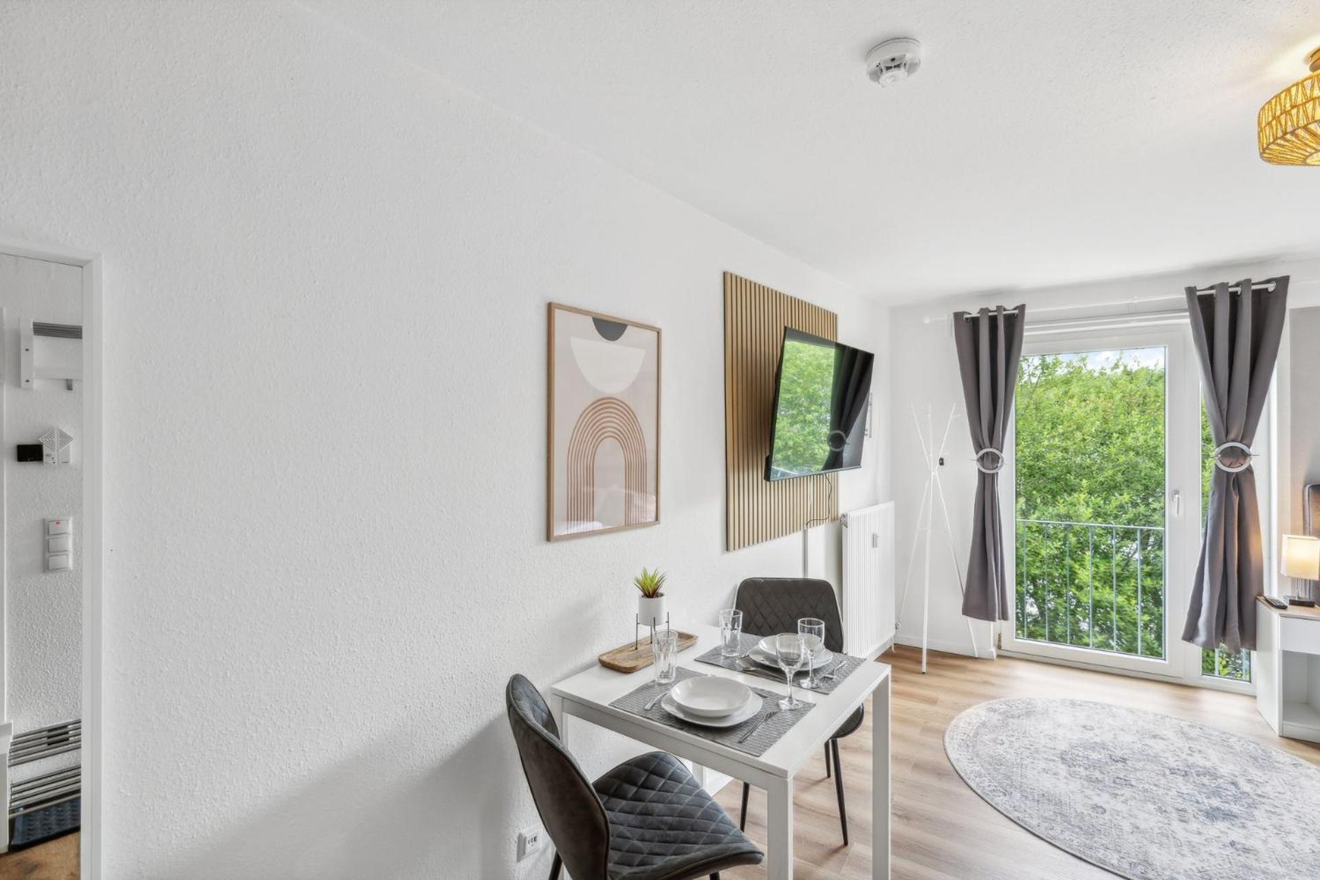 Andriss - Study & Work Apartments - Wifi - Kitchen 凯撒斯劳滕 外观 照片