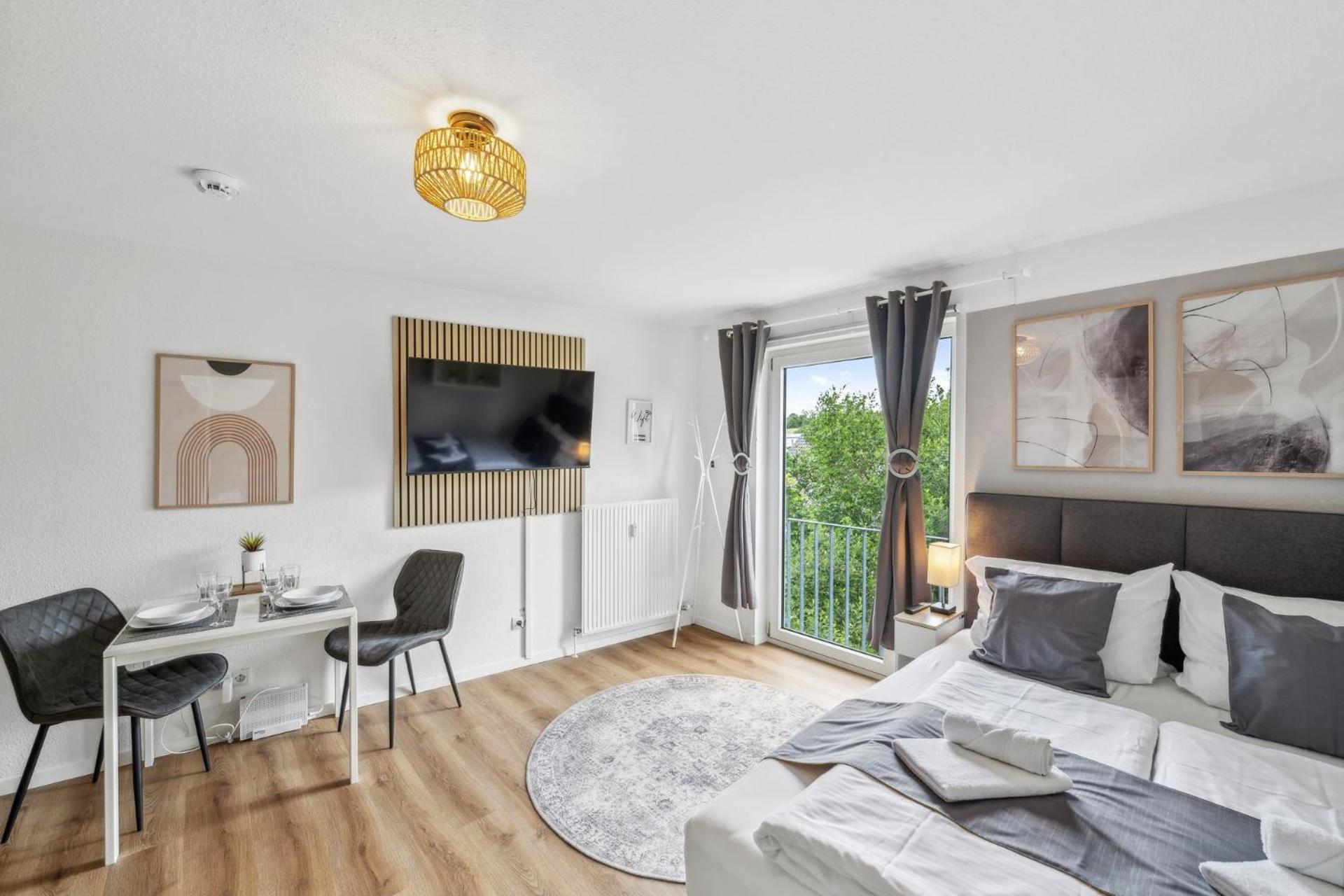 Andriss - Study & Work Apartments - Wifi - Kitchen 凯撒斯劳滕 外观 照片