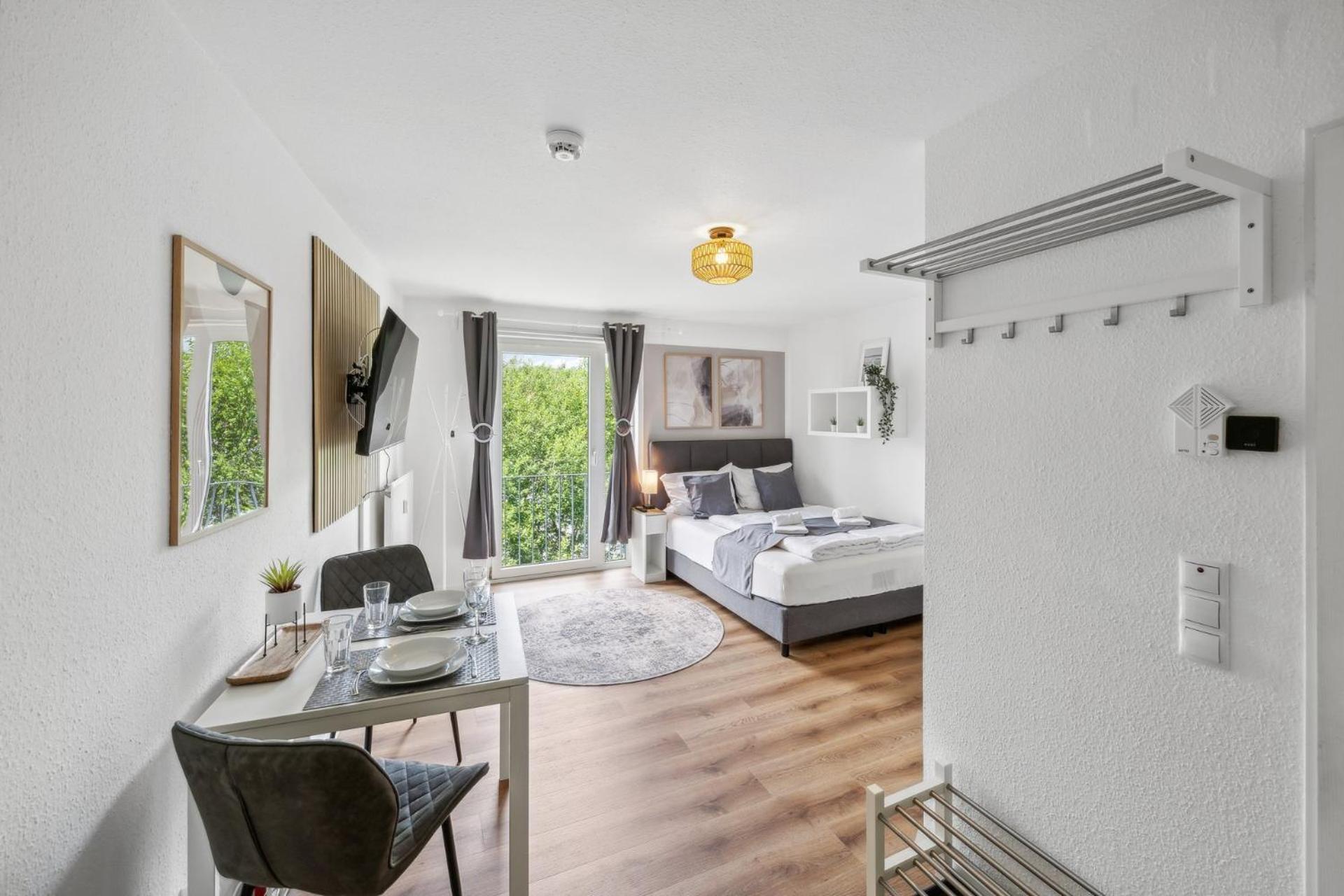 Andriss - Study & Work Apartments - Wifi - Kitchen 凯撒斯劳滕 外观 照片